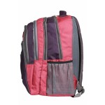 Aqsa ALB57 Fashionable Laptop Bag (Wine and Pink)